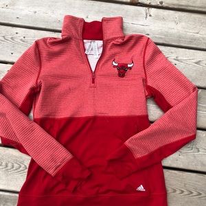 Womens Adidas Bulls Pullover